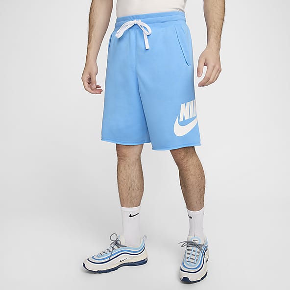 Nike shorts light blue hotsell